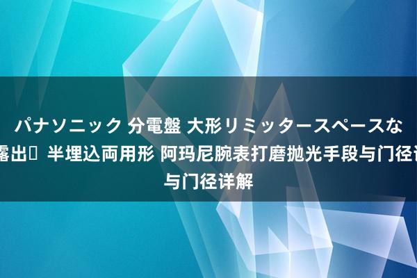 パナソニック 分電盤 大形リミッタースペースなし 露出・半埋込両用形 阿玛尼腕表打磨抛光手段与门径详解