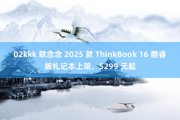 02kkk 联念念 2025 款 ThinkBook 16 酷睿版札记本上架，5299 元起